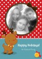 Rudolph the Reindeer - Personalized Photo Christmas Cards thumbnail