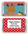 Rudolph the Reindeer - Personalized Christmas Mini Candy Bar Wrappers thumbnail