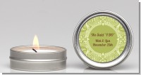 Sage Green - Bridal Shower Candle Favors