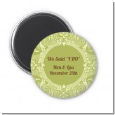 Sage Green - Personalized Bridal Shower Magnet Favors