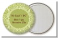 Sage Green - Personalized Bridal Shower Pocket Mirror Favors thumbnail