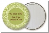 Sage Green - Personalized Bridal Shower Pocket Mirror Favors