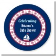 Sailboat Blue - Personalized Baby Shower Table Confetti thumbnail