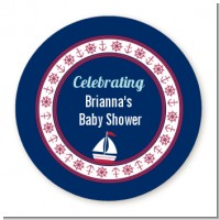 Sailboat Blue - Personalized Baby Shower Table Confetti
