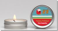 Santa And His Reindeer - Christmas Candle Favors