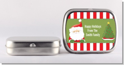 Santa Claus - Personalized Christmas Mint Tins