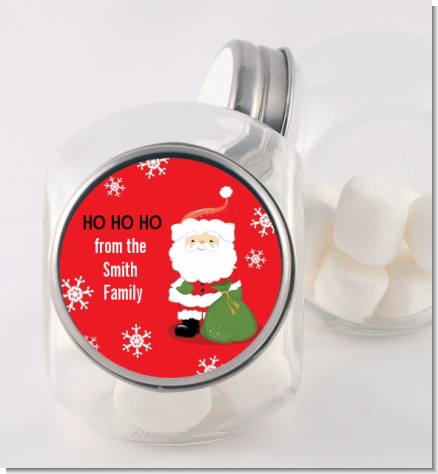 Santa Claus - Personalized Christmas Candy Jar