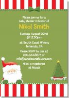 Santa Claus - Christmas Invitations