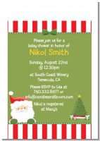 Santa Claus - Christmas Petite Invitations