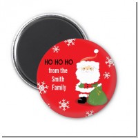 Santa Claus - Personalized Christmas Magnet Favors