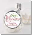 Santa Claus Outline - Personalized Christmas Candy Jar thumbnail