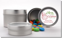 Santa Claus Outline - Custom Christmas Favor Tins