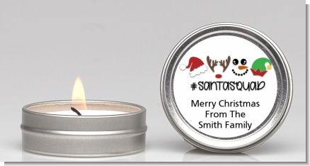 Santa Squad - Christmas Candle Favors