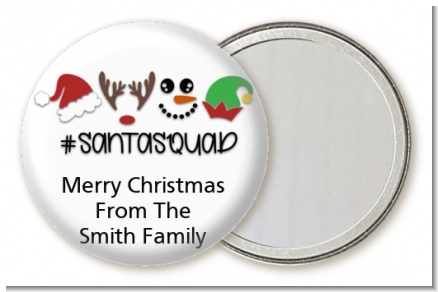 Santa Squad - Personalized Christmas Pocket Mirror Favors