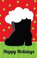 Santa's Boot - Personalized Christmas Wall Art thumbnail