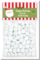 Santa Claus - Custom Christmas Treat Bag Topper