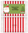 Santa Claus - Personalized Popcorn Wrapper Christmas Favors thumbnail