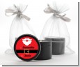 Santa's Belt - Christmas Black Candle Tin Favors thumbnail