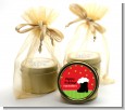 Santa's Boot - Christmas Gold Tin Candle Favors thumbnail