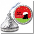 Santa's Boot - Hershey Kiss Christmas Sticker Labels thumbnail