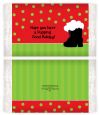 Santa's Boot - Personalized Popcorn Wrapper Christmas Favors thumbnail