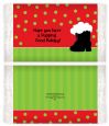Santa's Boot - Personalized Popcorn Wrapper Christmas Favors thumbnail