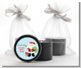 Santa's Green Bag - Christmas Black Candle Tin Favors thumbnail