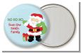Santa's Green Bag - Personalized Christmas Pocket Mirror Favors thumbnail