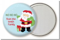 Santa's Green Bag - Personalized Christmas Pocket Mirror Favors