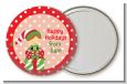 Santa's Little Elf - Personalized Christmas Pocket Mirror Favors thumbnail