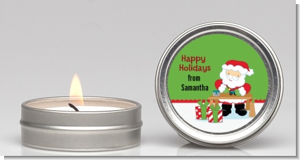 Santa's Work Shop - Christmas Candle Favors