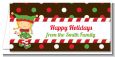 Santa's Little Elfie - Personalized Christmas Place Cards thumbnail