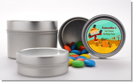 Scarecrow - Custom Birthday Party Favor Tins