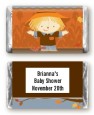 Scarecrow Fall Theme - Personalized Baby Shower Mini Candy Bar Wrappers thumbnail
