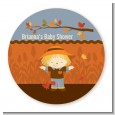 Scarecrow Fall Theme - Personalized Baby Shower Table Confetti thumbnail