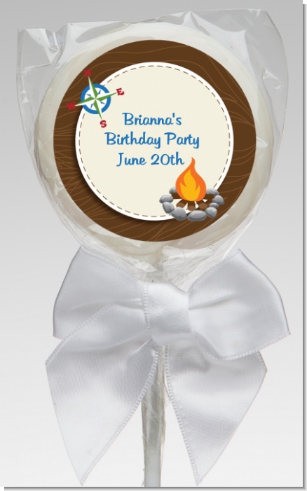 Scavenger Hunt - Personalized Birthday Party Lollipop Favors