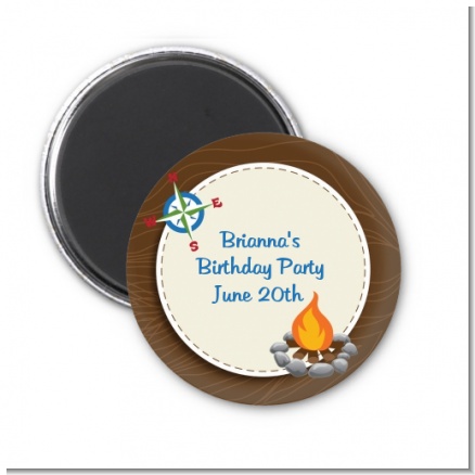 Scavenger Hunt - Personalized Birthday Party Magnet Favors