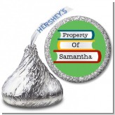 School Books - Hershey Kiss School Sticker Labels