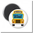 School Bus - Personalized School Magnet Favors thumbnail