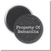 School Chalkboard - Personalized School Magnet Favors