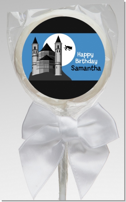 School of Wizardry - Personalized Birthday Party Lollipop Favors