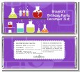 Science Lab - Personalized Birthday Party Candy Bar Wrappers thumbnail