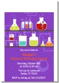Science Lab - Birthday Party Petite Invitations