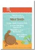 Scorpion | Scorpio Horoscope - Baby Shower Petite Invitations