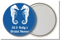 Sea Horses - Personalized Bridal Shower Pocket Mirror Favors