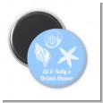 Sea Shells - Personalized Bridal Shower Magnet Favors thumbnail