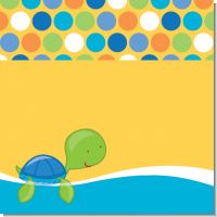 Sea Turtle Boy Baby Shower Theme