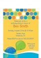 Sea Turtle Boy - Baby Shower Petite Invitations thumbnail