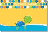 Sea Turtle Boy - Personalized Baby Shower Placemats