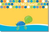 Sea Turtle Boy - Personalized Baby Shower Placemats